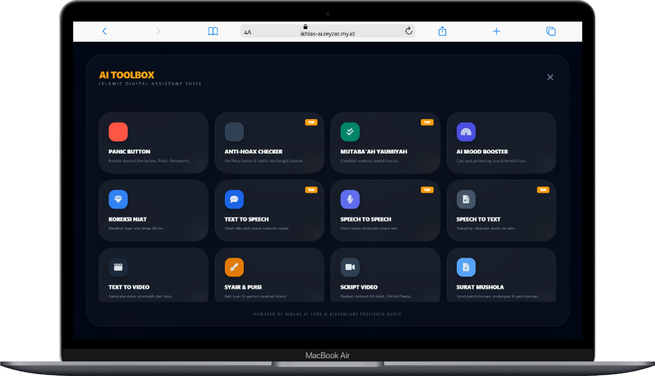 Macbook Air Al-Ikhlas AI 4