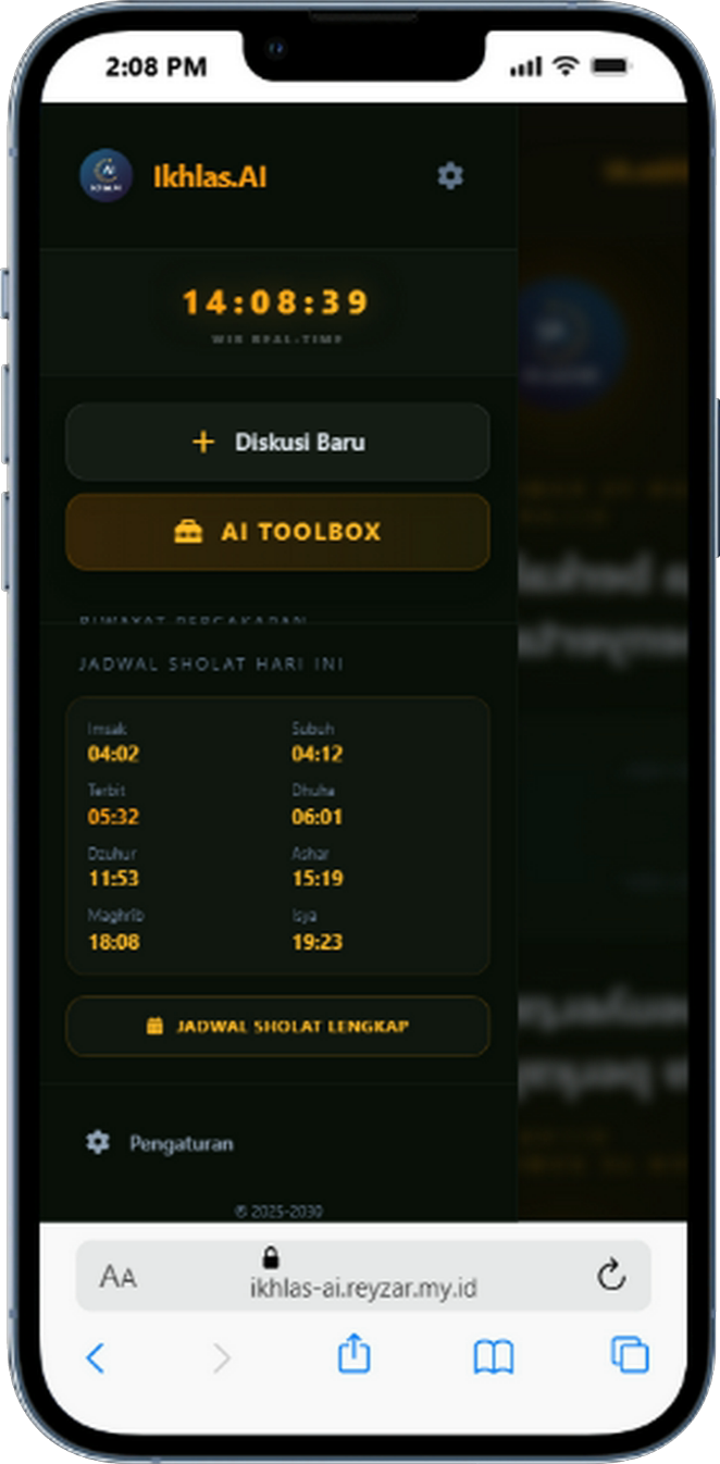 iPhone 13 Pro Al-Ikhlas AI 1